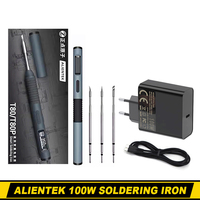 ALIENTEK T80 Electric Soldering Iron 100W Adjustable Digital Display Automatic Sleep BGA Precision Soldering Iron Repair Tool
