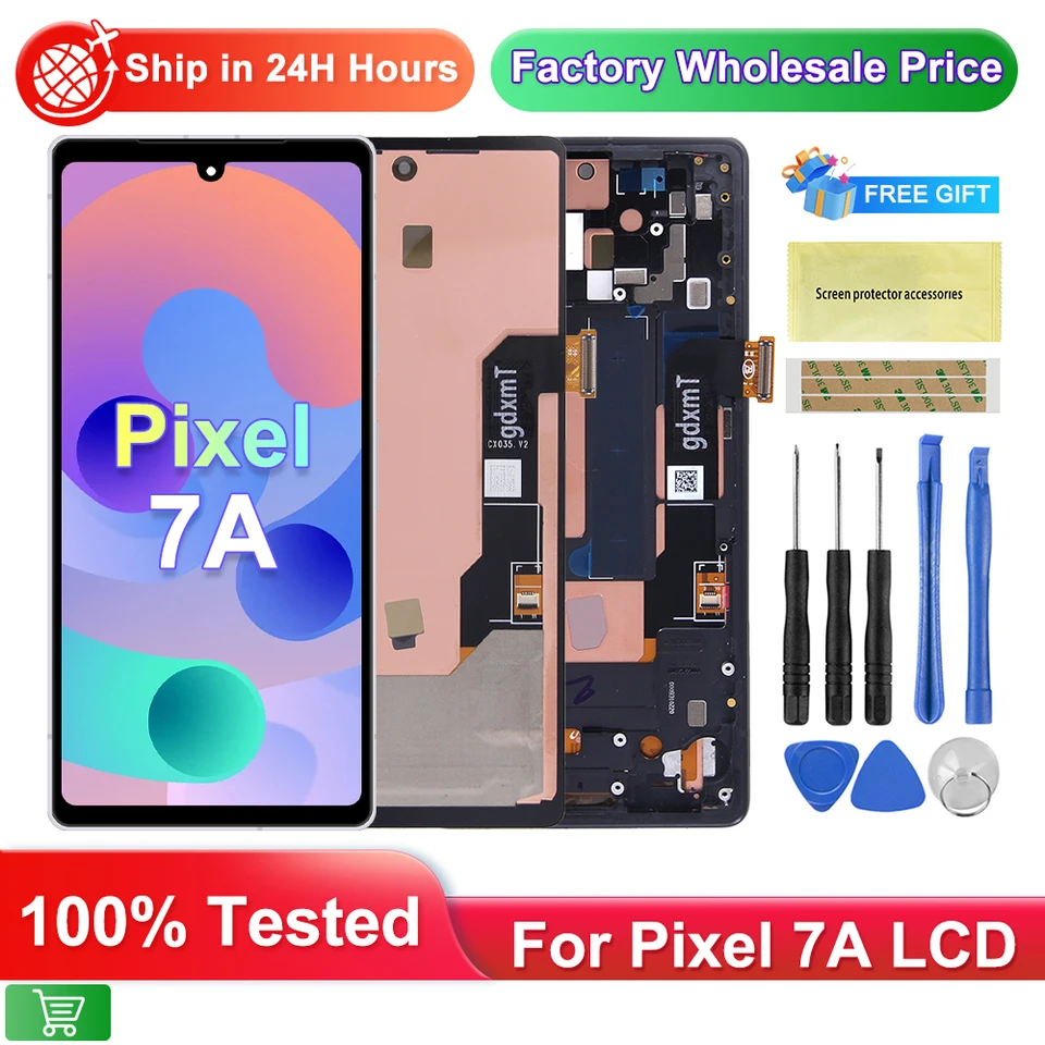 AMOLED Screen for Google Pixel 7A 6.1 Replacement
