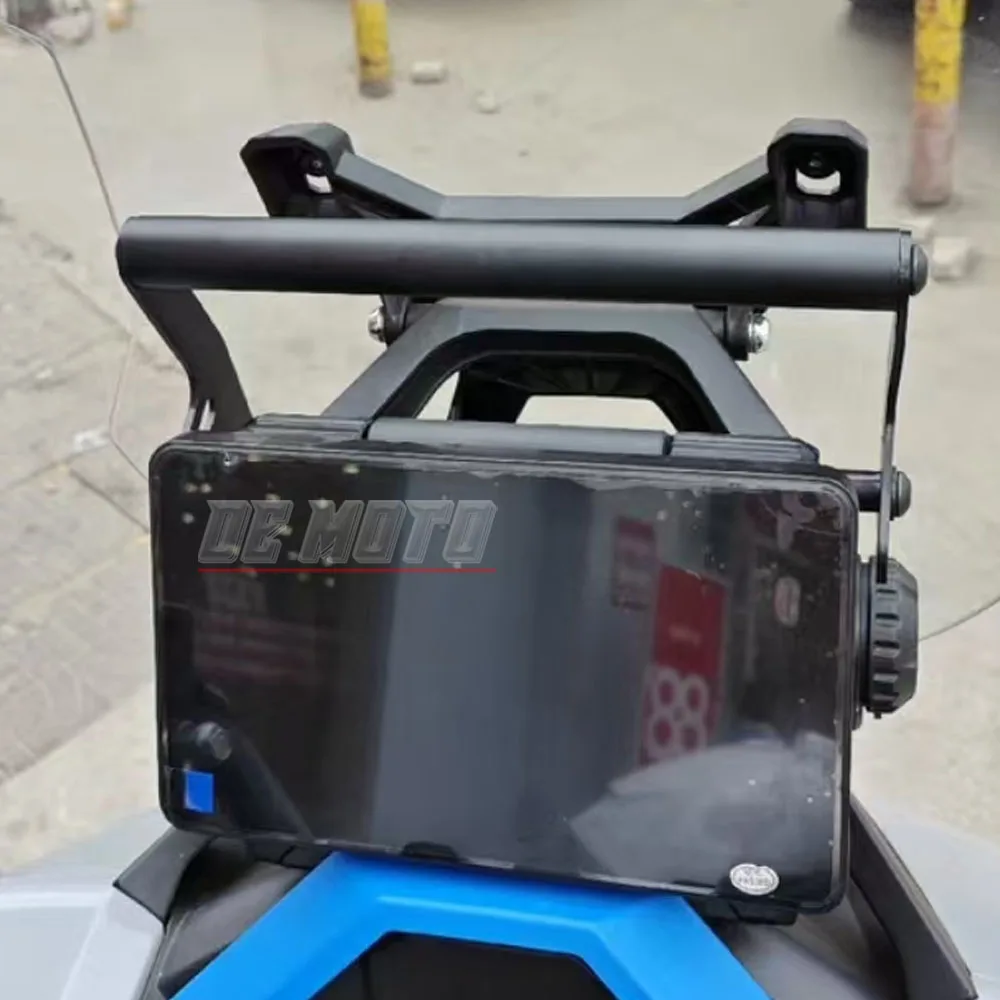 สําหรับ ZONTES 368G 368-G รถจักรยานยนต์นําทางขาตั้ง GPS ผู้ถือโทรศัพท์มือถืออลูมิเนียม Mount Bracket