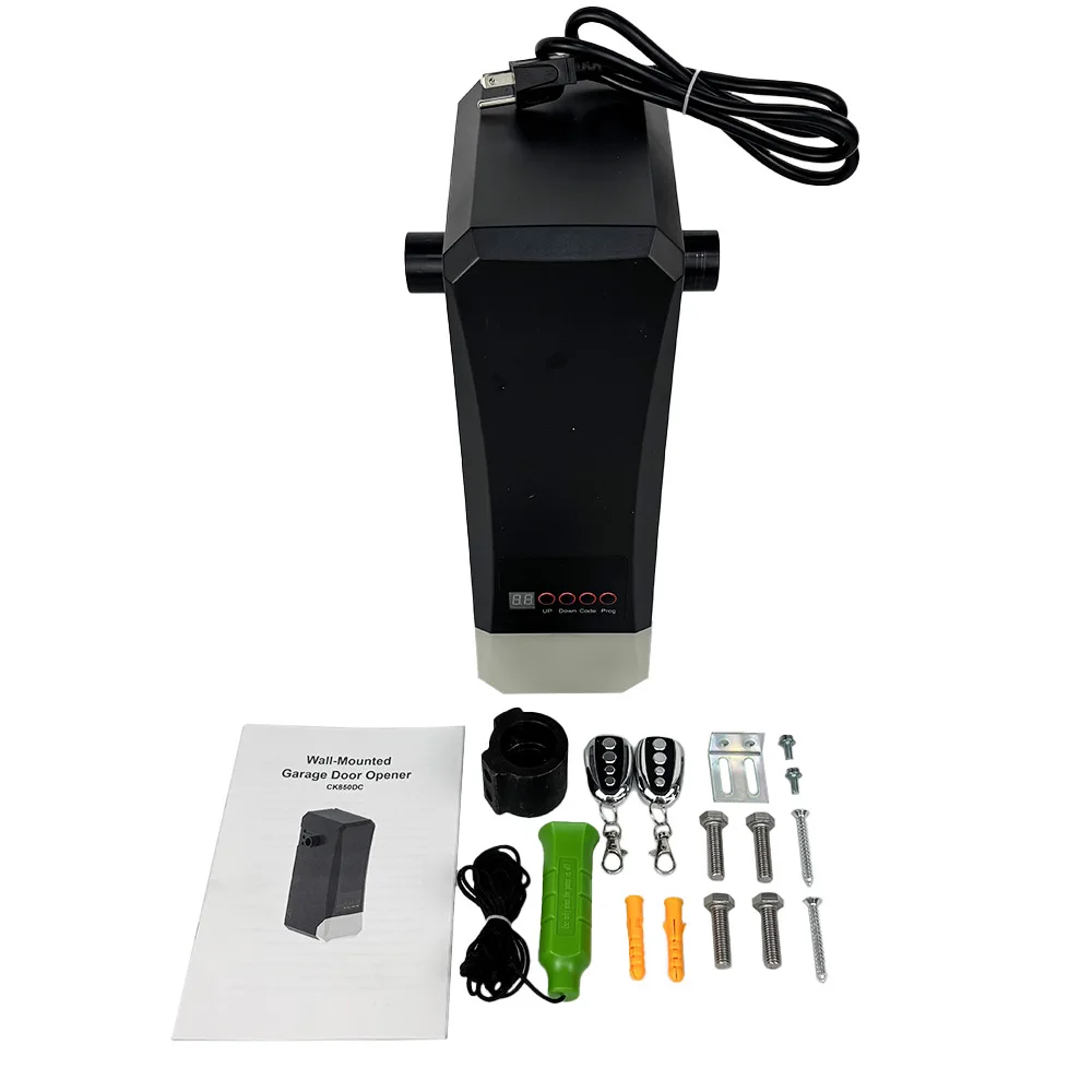 Automatic Wall-Mounted 100kg Garage Door Opener with Encoder Limit High-Tech Home Security