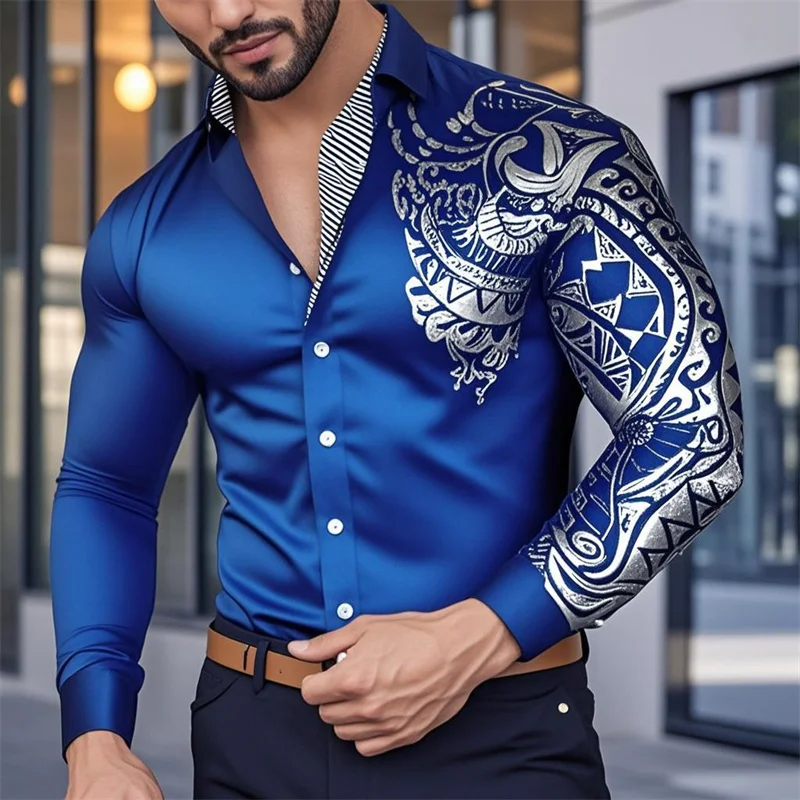 Men's Long Sleeve Button Comfort Casual Shirt Black White Wine Red Lapel Spring Autumn Summer Wedding Party Outfit