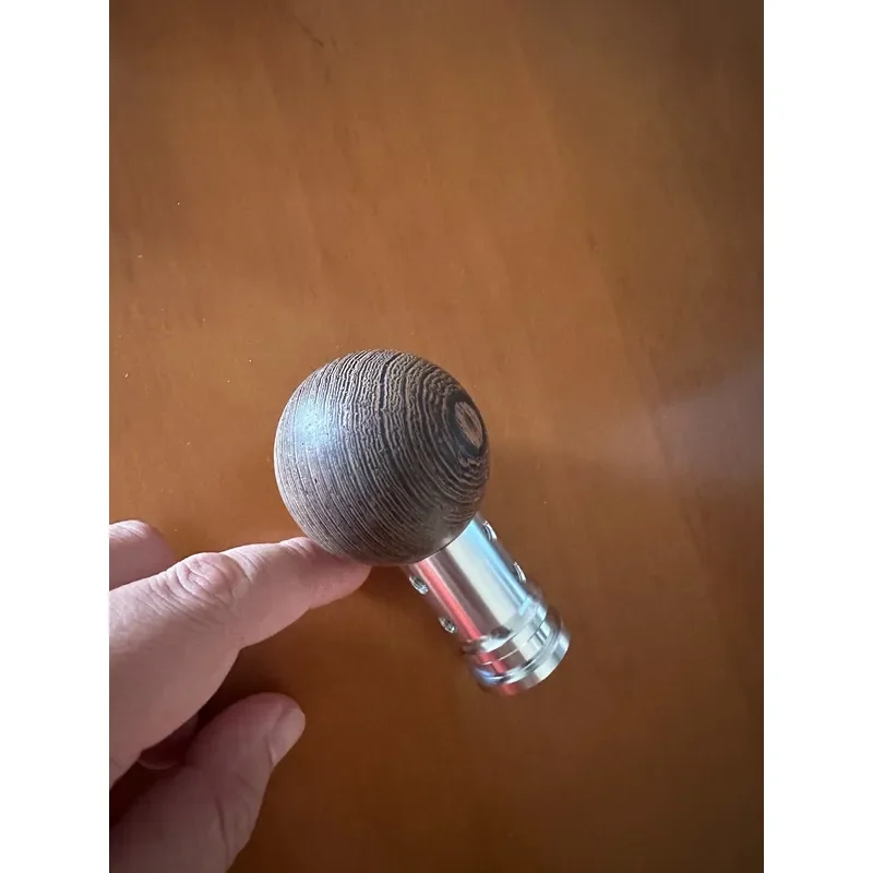 for Universal Car Modification Solid Wood Gear Shift Knob Chicken Wing Style Manual Automatic Transmission Stick Head Lever