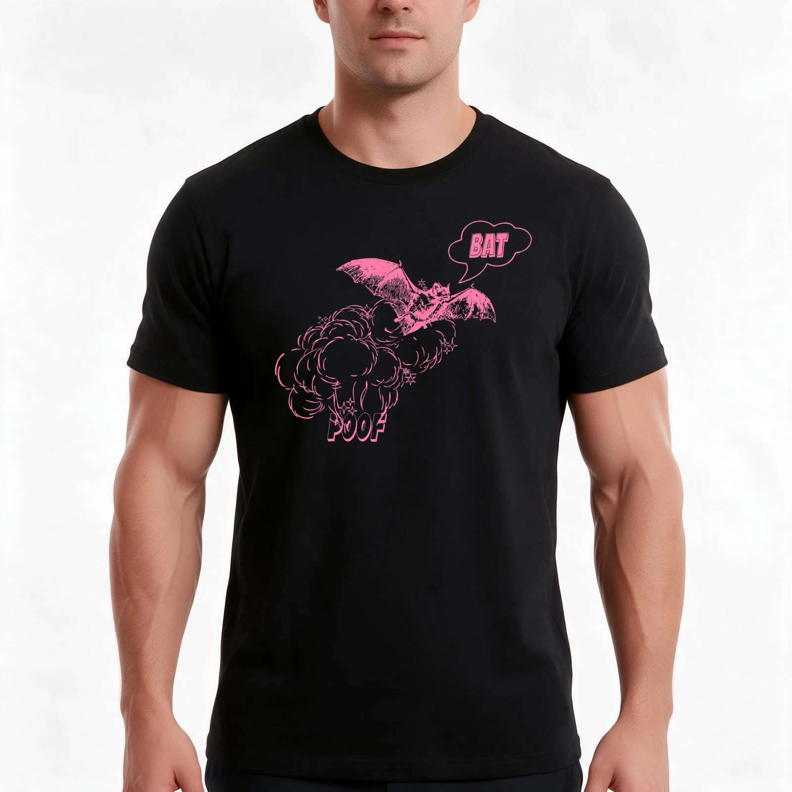 What We Do In The Shadows Laszlo BAT T-Shirt, Summer Casual Cotton Tee, Oversized Streetwear Tops, Vintage Graphic Print