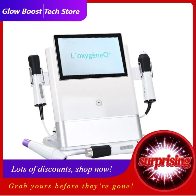 

NYNewest 4 in 1 oxygen bubble oxygenation Face Lifting Device Skin Tightening Facial Jet Peel Bubble Machine