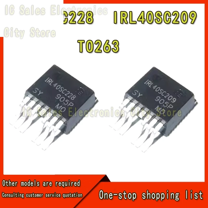 5PCS new IRL40SC228 557A 40V 40SC228 L40SC228 TO 263 SMD MOS IRL40SC209 40SC209 40V IC spot wholesale