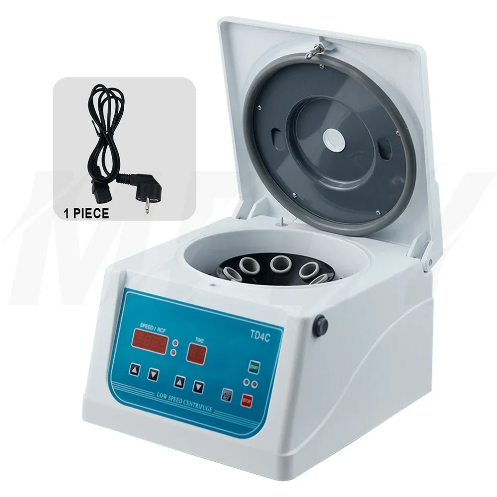 Electric Lab Centrifuge Machine Benchtop Centrifuga 4000rpm with Timer Speed Control Centrifugadora De Plasma for PRP Blood PRP