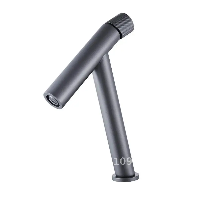 

Tuqiu Basin Faucet lever single Bathroom hot and cold Brass Gun Water Gray water Sink Tap Basin Unique Mixer crane Mixer