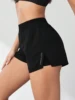 2026 New Style Faux Two-Piece Yoga Shorts