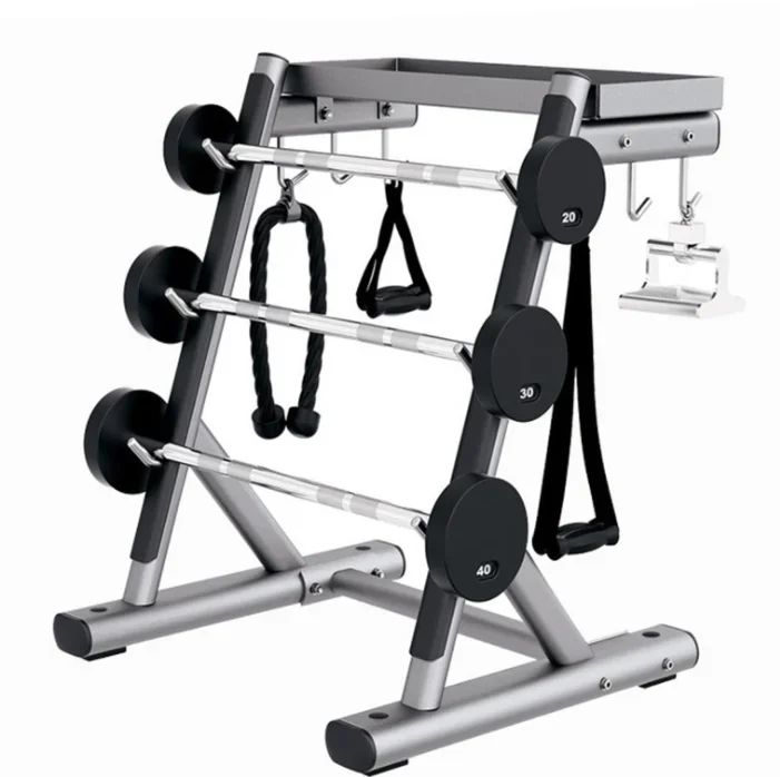 

Handle Rack Gym Equipment Free Weight Machine Horizontal Barbell Set Handle Frame Bar/tand Barbell Rack