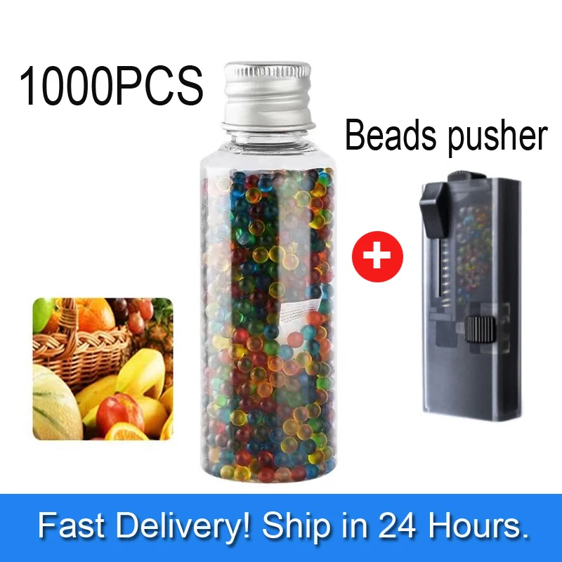 1000 Stuks Black Ice Menthol Fruitsmaak Capsule Bal Filter Houder Sterke Mint Sigaret Pops Kralen Pusher Roken Accessoires