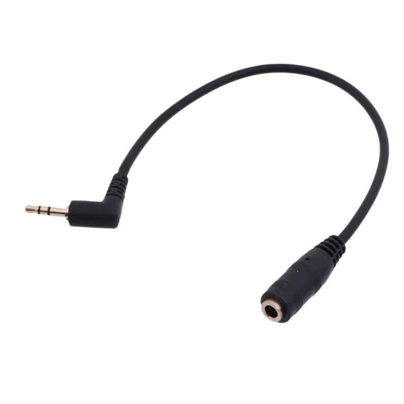2.5mm-3.5mm Aux 어댑터 변환기, 헤드폰용 수-암 잭