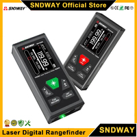 SNDWAY SW-DG60 DG100 DR60 DR100 Laser Distance Meter 2 Way Laser Measure Meter Rangefinder Red Green Laser Two-way Range Finder