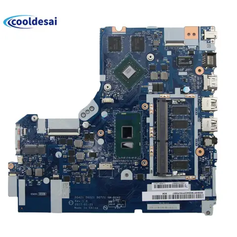 NM-B242 Motherboard.For Lenovo 320-15IKB ISK 330-15IKB 520-15IKB Laptop Motherboard.CPU i3 i5 i7 4G RAM 920MX 940 GPU