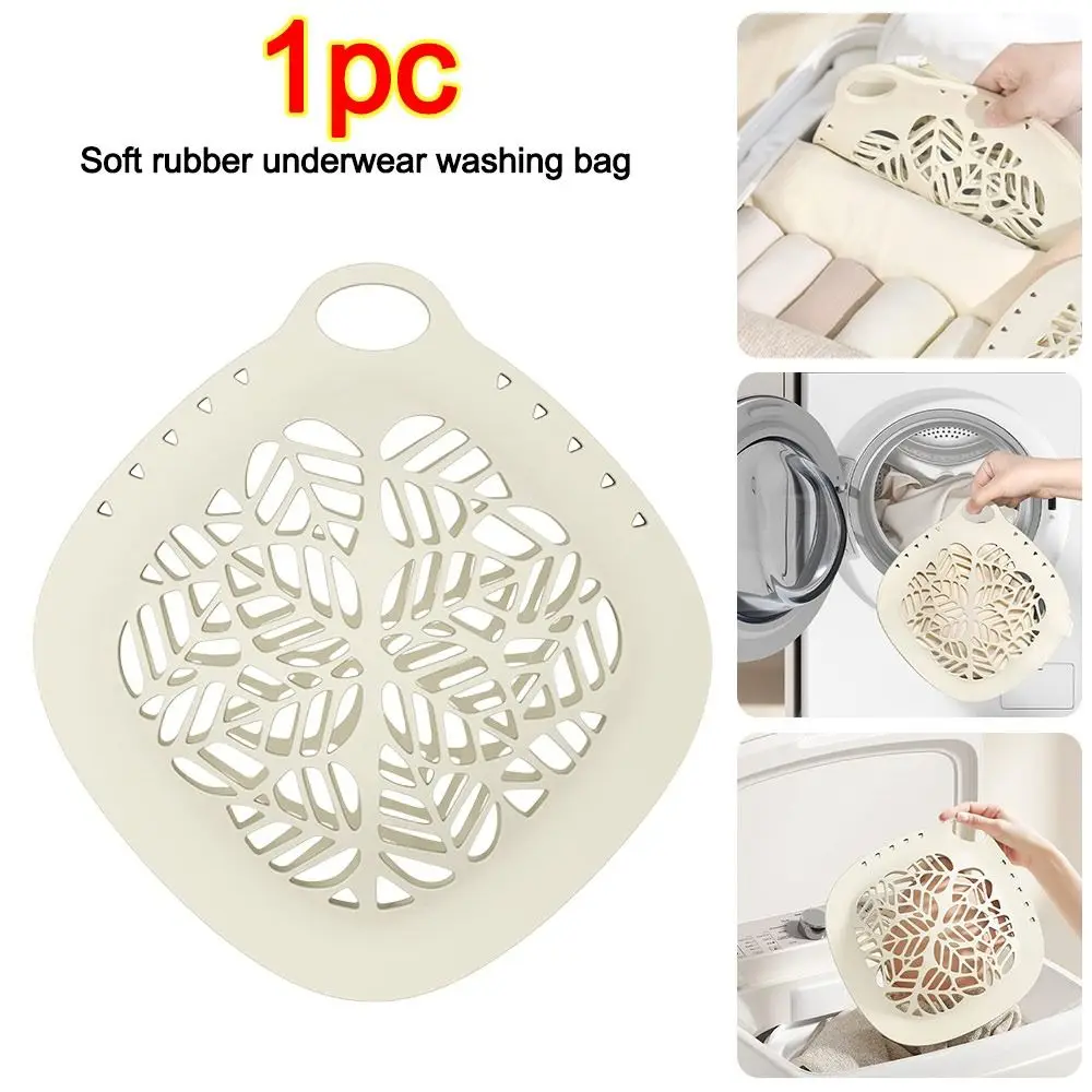 

Durable Silicone Bra Laundry Bag Mesh Anti-Deformation Underwear Washing Bags Underwear Washing Care Bag for Washing Machine
