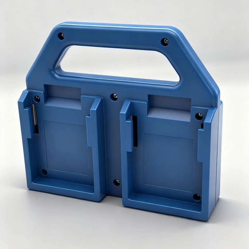 ABRW Portable Battery Storage Rack Handheld Bracket for 18V Lithium Battery, Tool Battery Rack Mounting Support Workshop