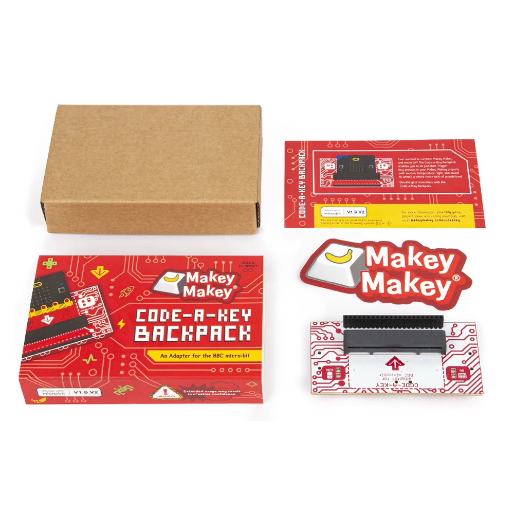 Makey Makey Code-a-Key Backpack- An adapter for BBC micro:bit