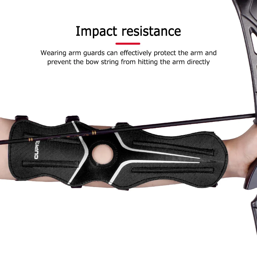 Arm Guard Archery Bow Arrow Forearm Protector for Hunting Practice Safe Armband