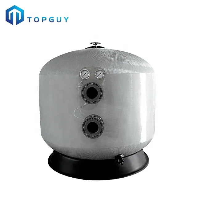 High Quality SS1400 3 Inch Large Side Mount  Fiberglass Filter with Valve System for Family Swimming Pool