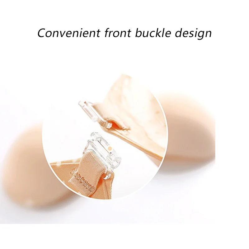 Breast Augmentation Bra 5cm Thick Adhesive Padded Bra Reusable Invisible Breast Stickers for Small Breasts