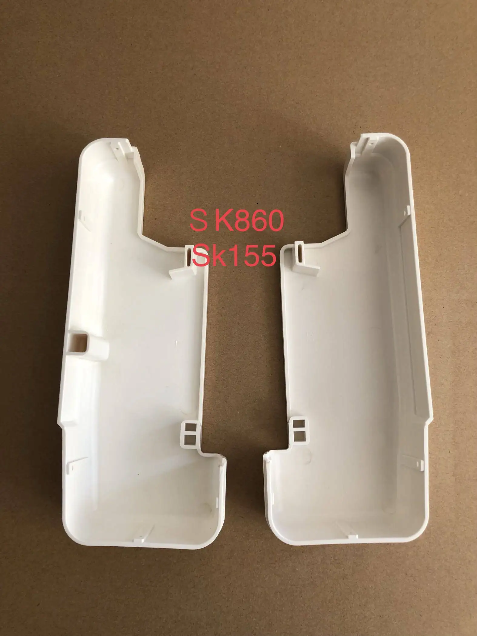 2pcs Sliver Reed Weaving Machine Accessories Sk155 Sk860 Box Cover Side Panel L/r