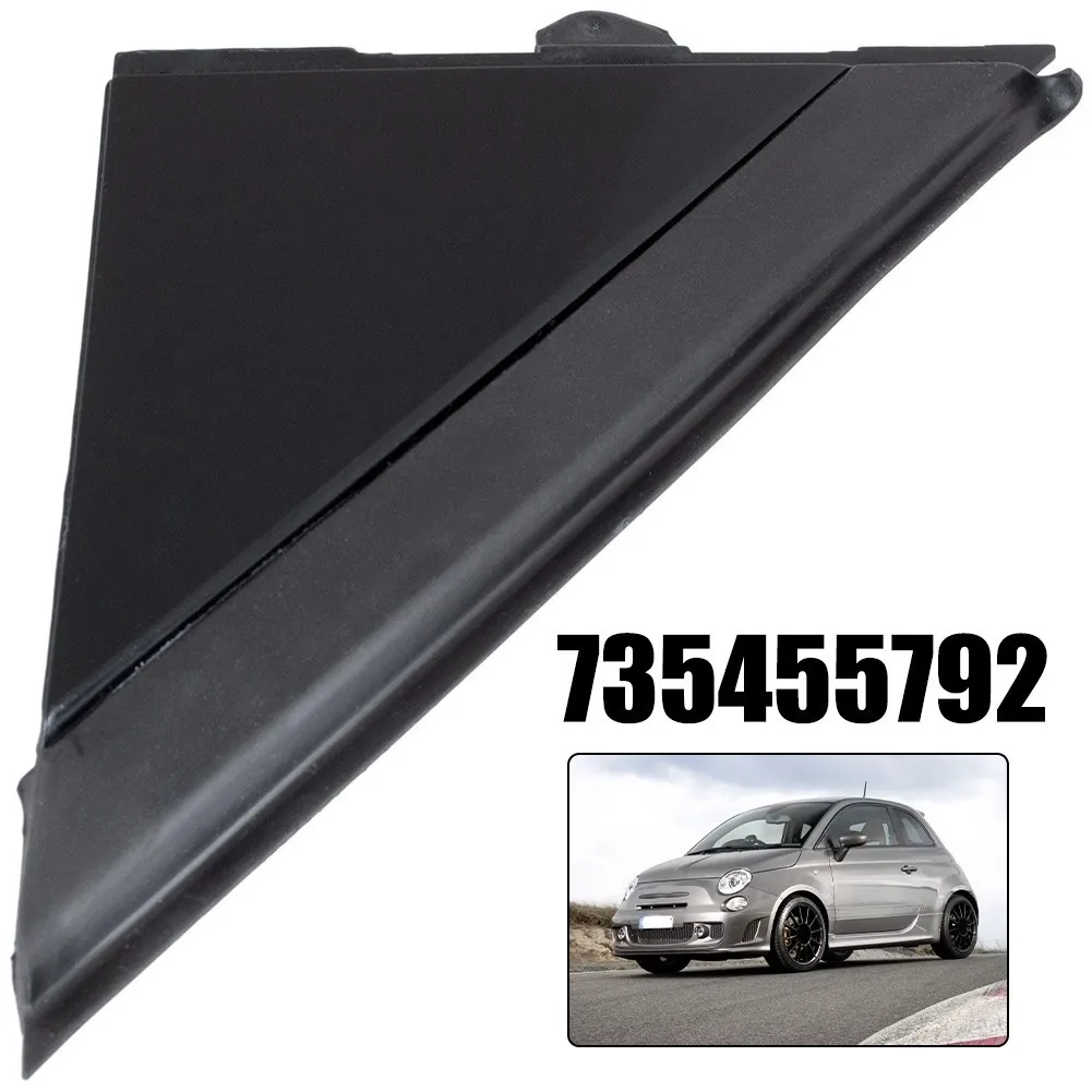MODELING TRIANGLE SIDE MATTE SIDE SIGN FOR Fiat 500 2008+ For Abarth 500 2012+ 735455793 735455791 A Pillar Trim Panel