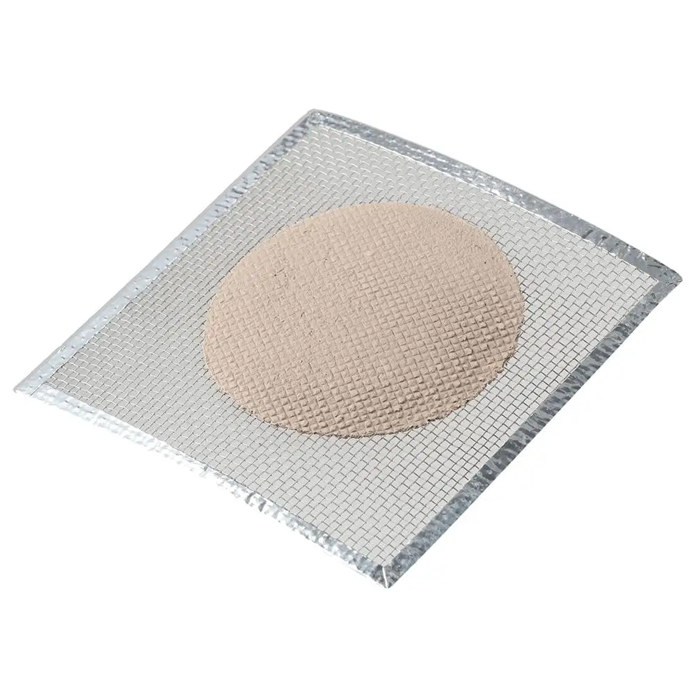 

10pcs Ceramic Center Insulation Net Edge Enclosure 4.9 Inch X 4.9 Inch Ceramic Net Square Wire Gauze