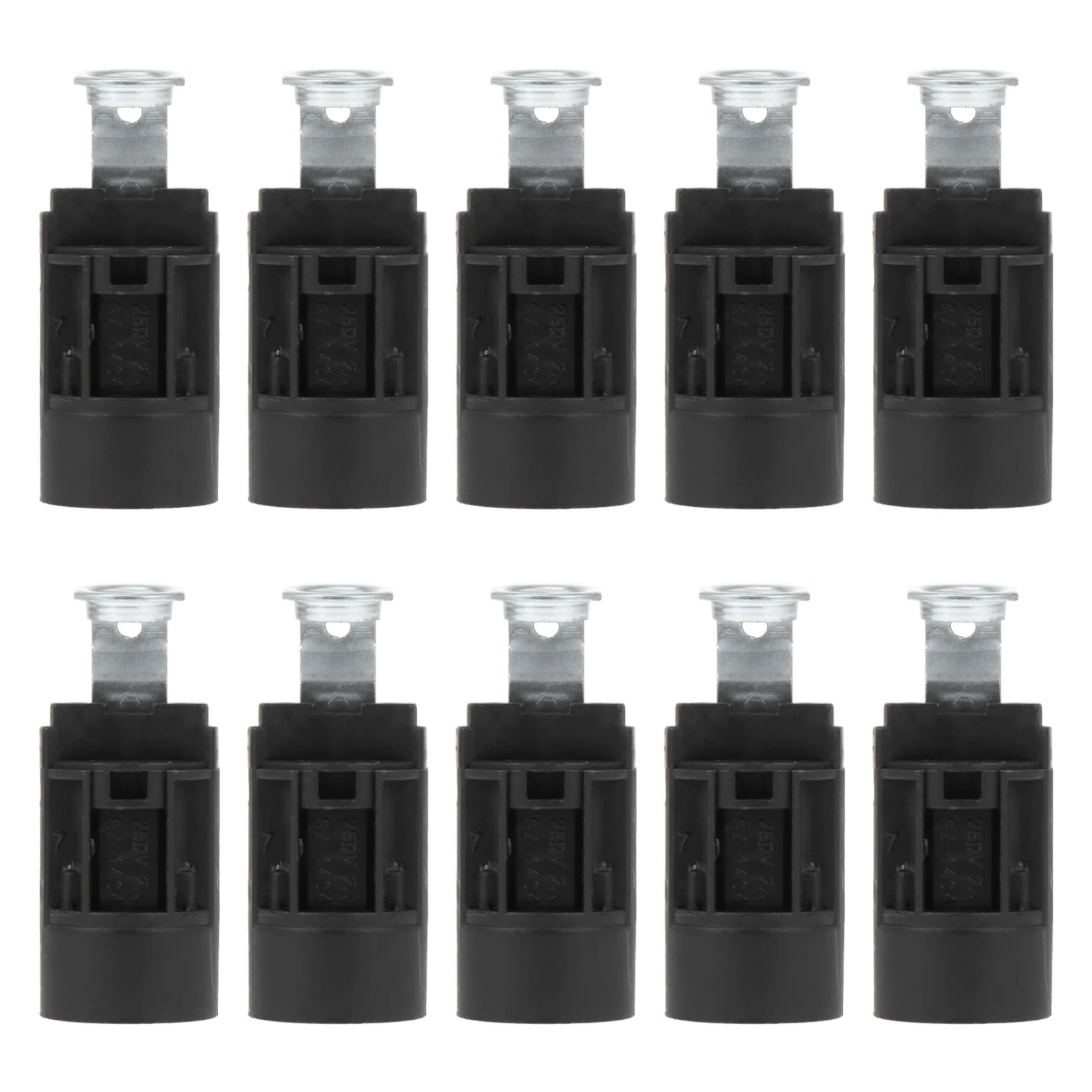 

10 Pcs E14 C Lamp Holder LED Bottle Light Base Small Screw Plastic Safe Durable Precise Design C elabra Base