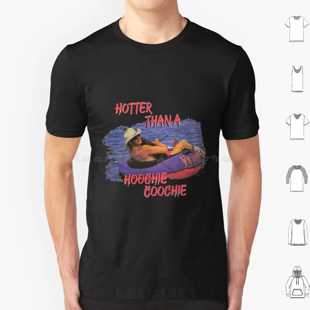 Hotter Than A Hoochie Coochie Tshirt 4th Of July Tee Humorous Tshirt Alan Jackson Tshirt T Shirt Cotton Men Women DIY Print