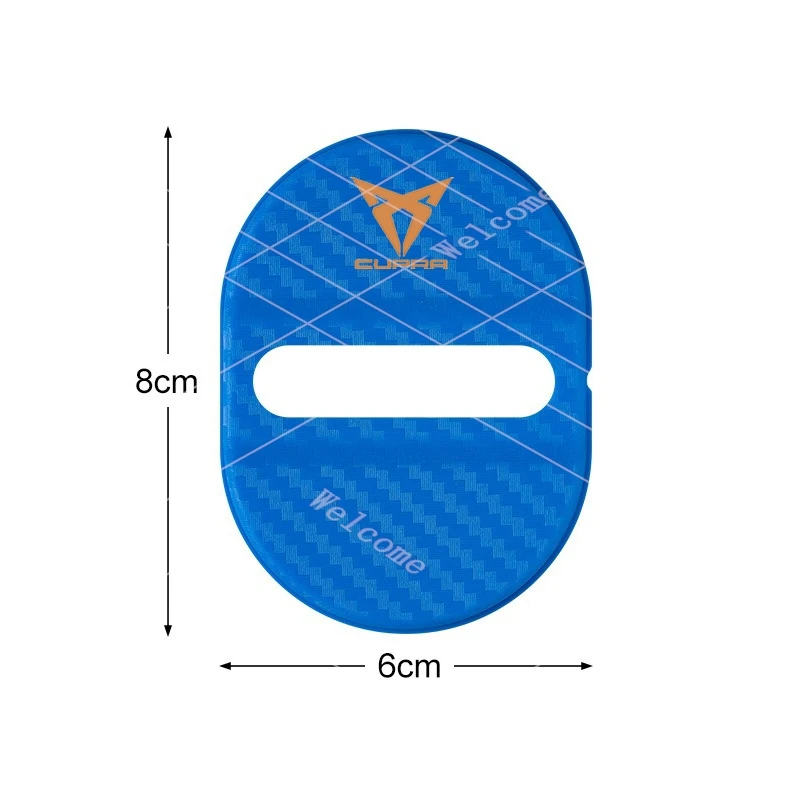 Silicone Car Door Lock Buckle Protection Cover Elastic For Seat Cupra Ateca Born Leon IBIZA Raval Formentor Terramar valve core