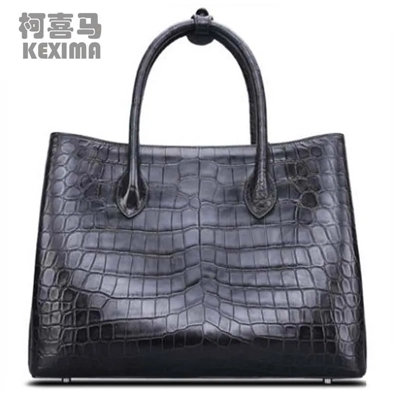 

Cestbeau new crocodile single shoulder bag female crocodile fashionable design cross real crocodile leather women bag