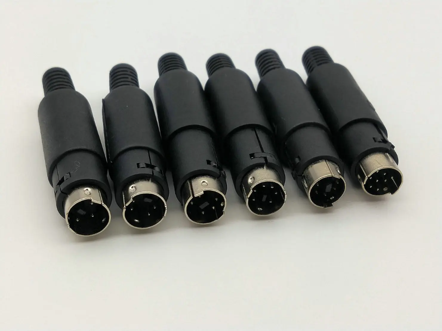 4Pcs Mini Din Male … - image