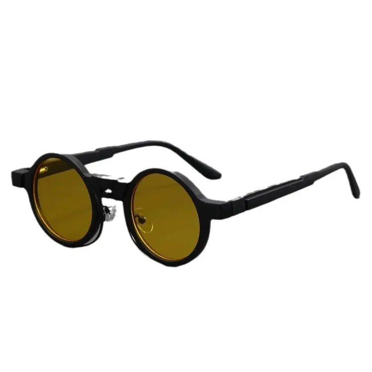 2026 New Retro Trendy Japanese Round Sunglasses women men luxury brand designer Niche Personality popular outdoor shades uv400