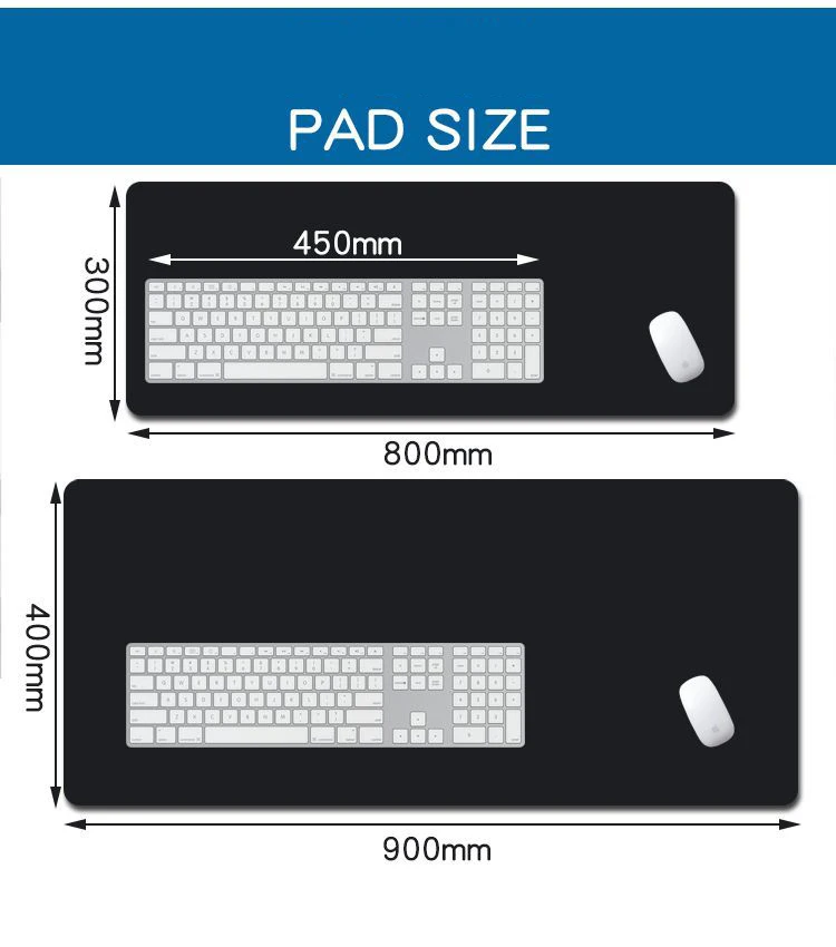 GuJiaDuo Bantalan Mouse Seni Poligon XXL Karet Alami Anti-selip Keyboard Notebook Meja Tikar Gaming Aksesori Hoom Karpet Mousepad