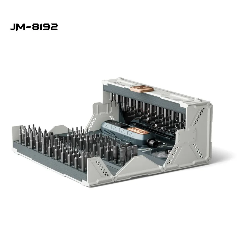 BIESUO 180-piece Manual Precision Screwdriver Set JM-8192 Tool Set Mobile Phone Model Airplane Dismantling Machine Repair Box
