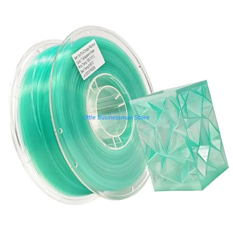 PLA1,75 mm Druckmaterial 1,75 mm 1 kg Spule, durchscheinendes Filament für den Druckmodellbau, kreative Projekte und M76A – Detail 10
