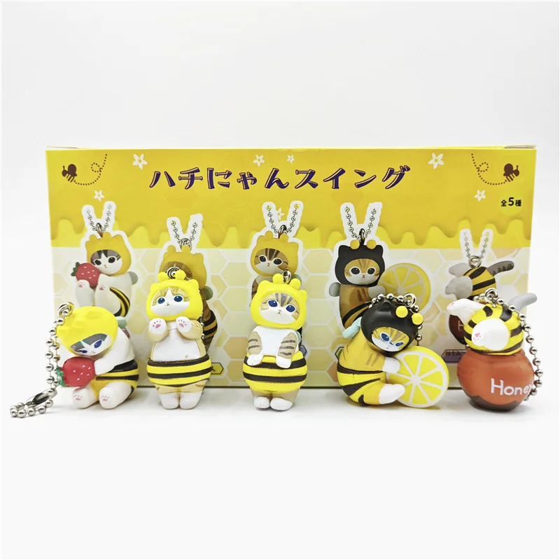 Geformte Mofusand Biene Blind Box Twisted Egg Bee Katze Anime Figur Ornament süße Puppe handgemachte Modell Dekoration Spielzeug Geburtstagsgeschenk – Detail 4