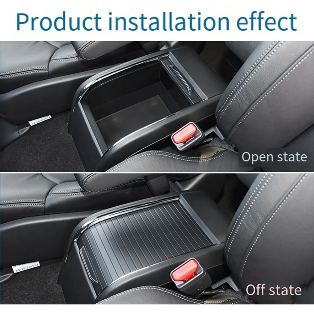 

A65P-Car Center Armrest Box Cover Plate Sagitar Cup Holder Pull For Honda Odyssey Elysion