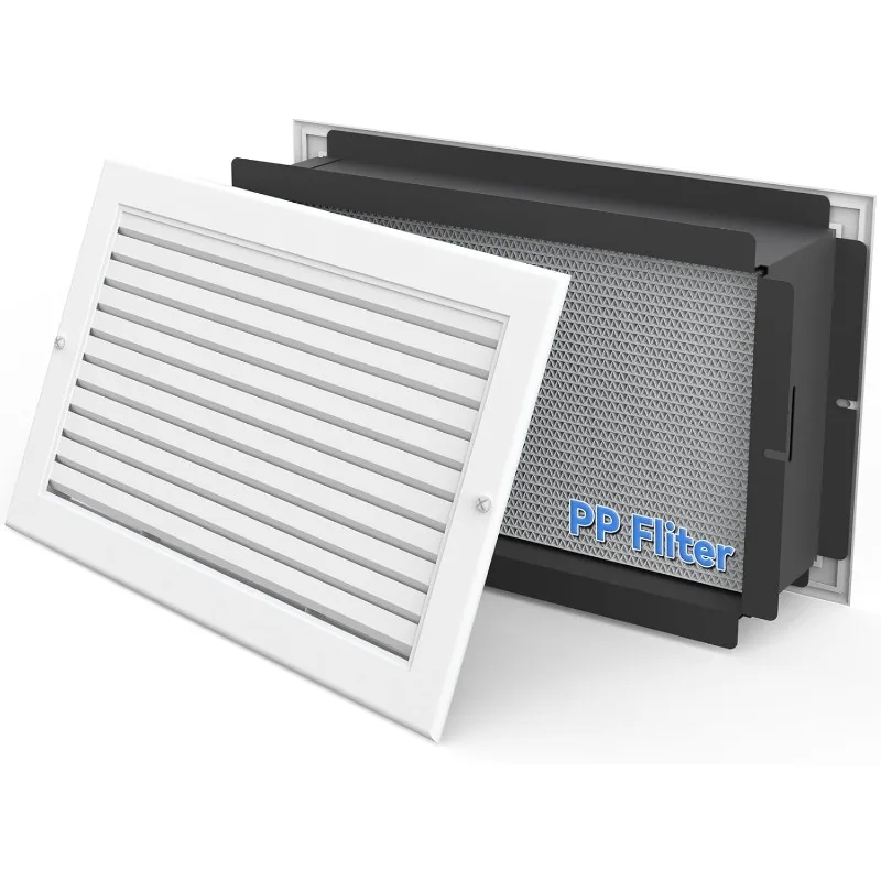 Wall Return Air Pathway with Eco-Friendly PP Filter and Aluminum Grille (14