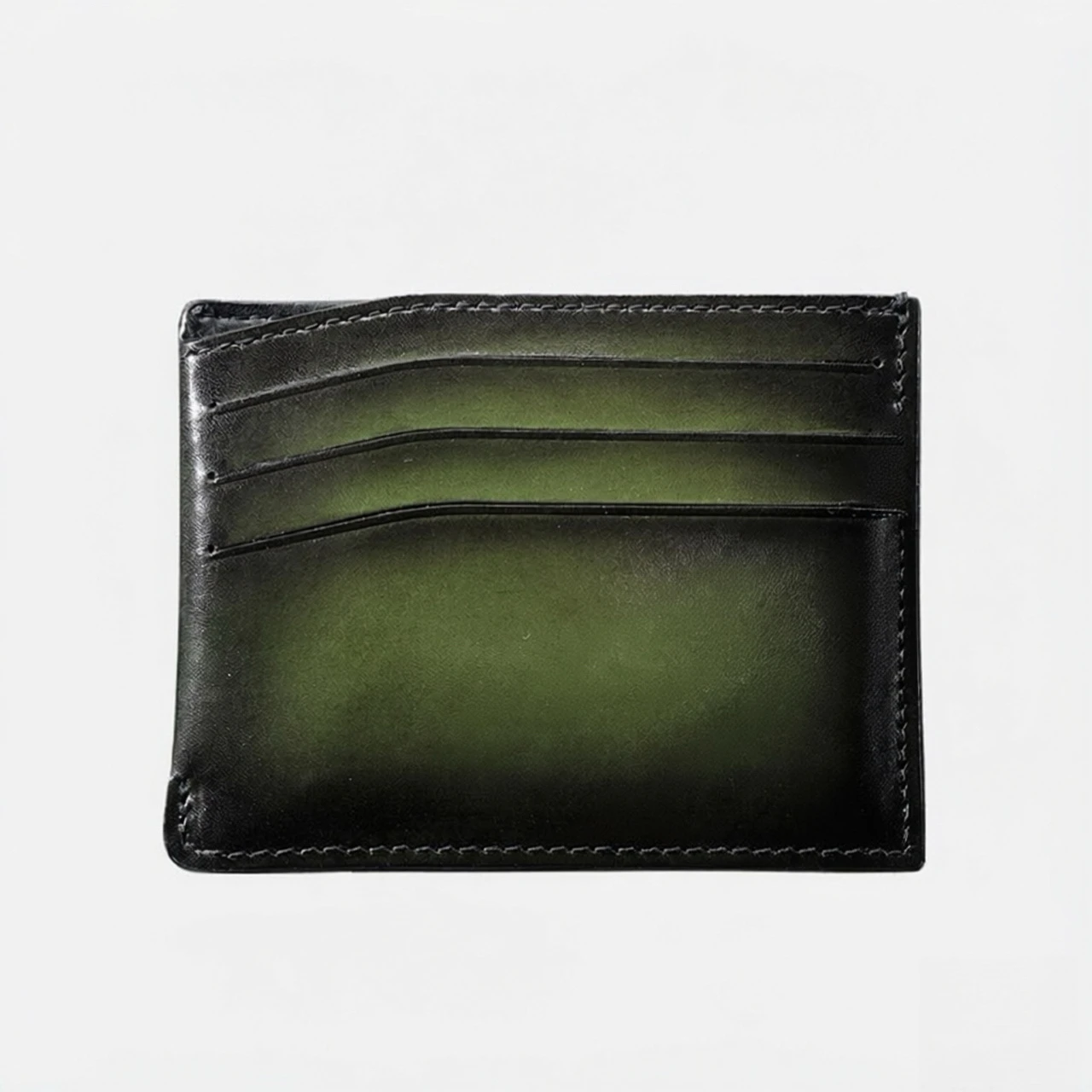DIMY 2026 vegetable tanned calfskin business card holder leather business card holder multi-card manual coloring