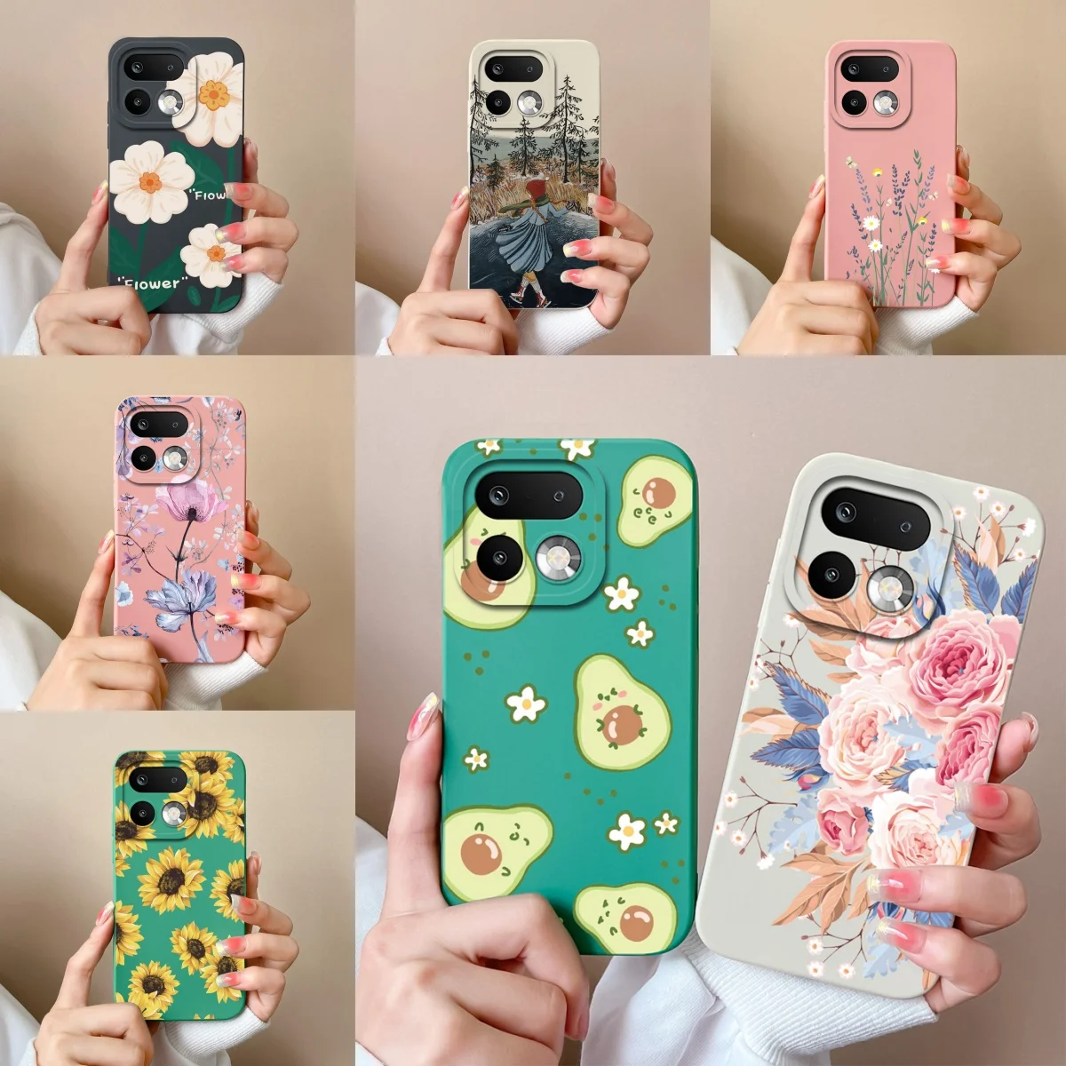 For Realme 16 Pro 16 Pro Plus Case Oil Painting Flower High Quality Minimalist Portable Soft Housing For oppo realme16pro+ Coque