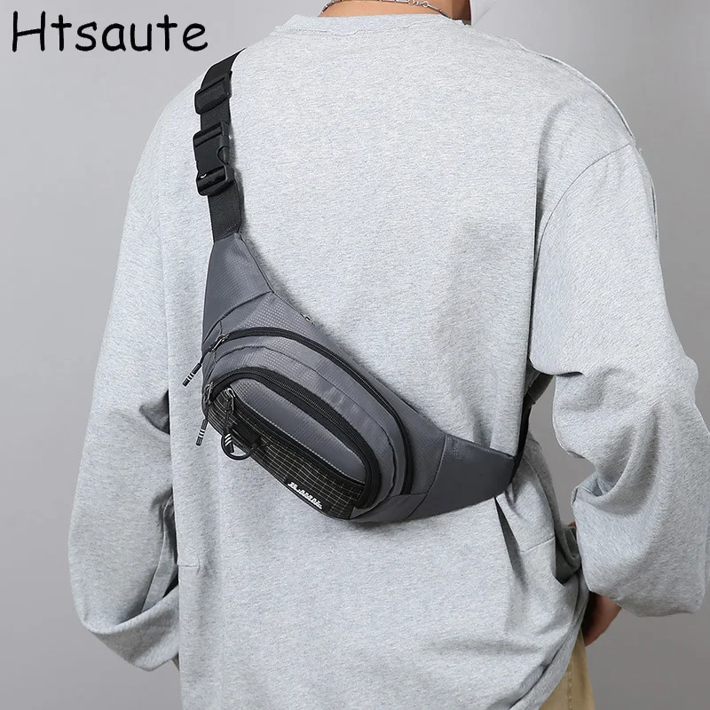 

Multifunctional Men's Sport Travel Shoulder Crossbody Bags Organizer Husband Trend Handbag Sling Bag Outdoor Chest Bags for Men