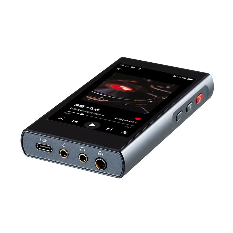 xDuoo X5 двунаправленный Bluetooth Hi-Fi аудиоплеер портативный музыкальный плеер без потерь DSD256 PCM32Bit/384 кГц