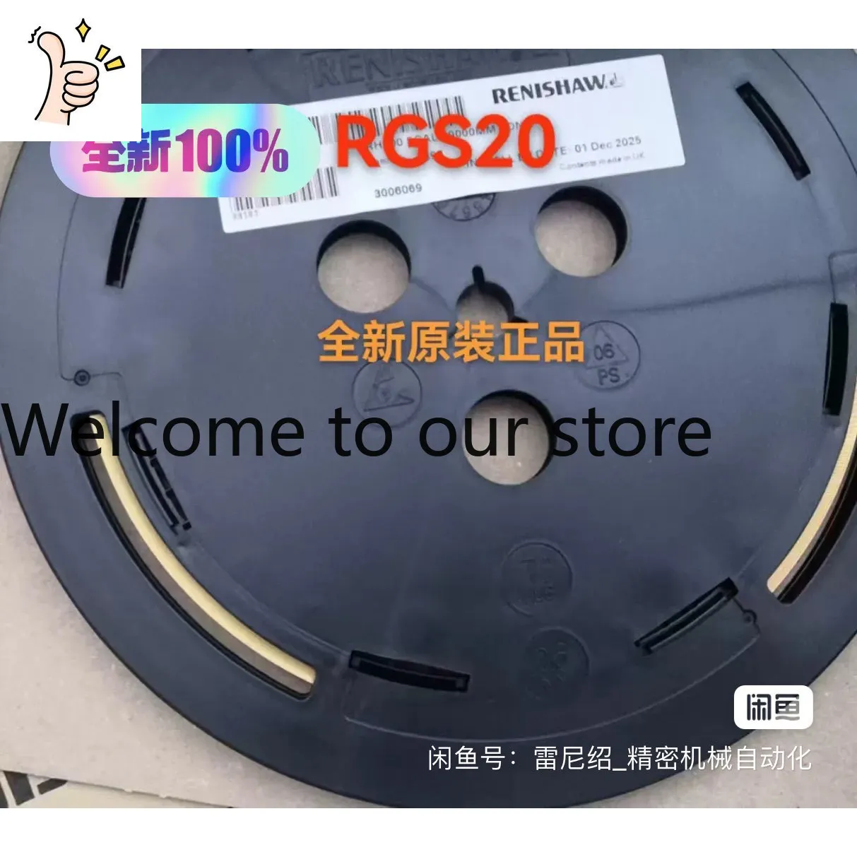New Genuine Renishaw Grating Ruler RGS20-S (A9523-4158) RGS40-S