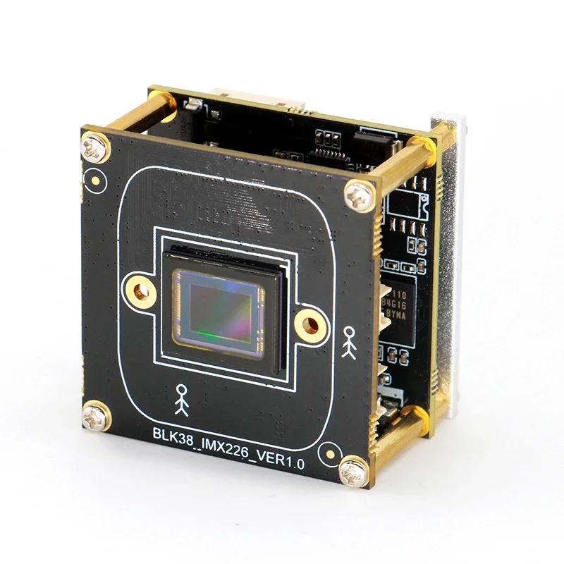 New 12MP IP Camera Module Super Starlight IMX226 Hi3519V101 Ultra Low Light High Sensitivity New CCTV 4K Camera PCB Board SIP-K2