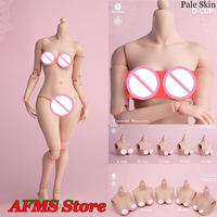 Worldbox 1/6 Scale Women Soldier Pale/Suntan D Cup E Cup Breast Bust Replacement Accessories Fit AT201 AT202 AT203 Action Figure