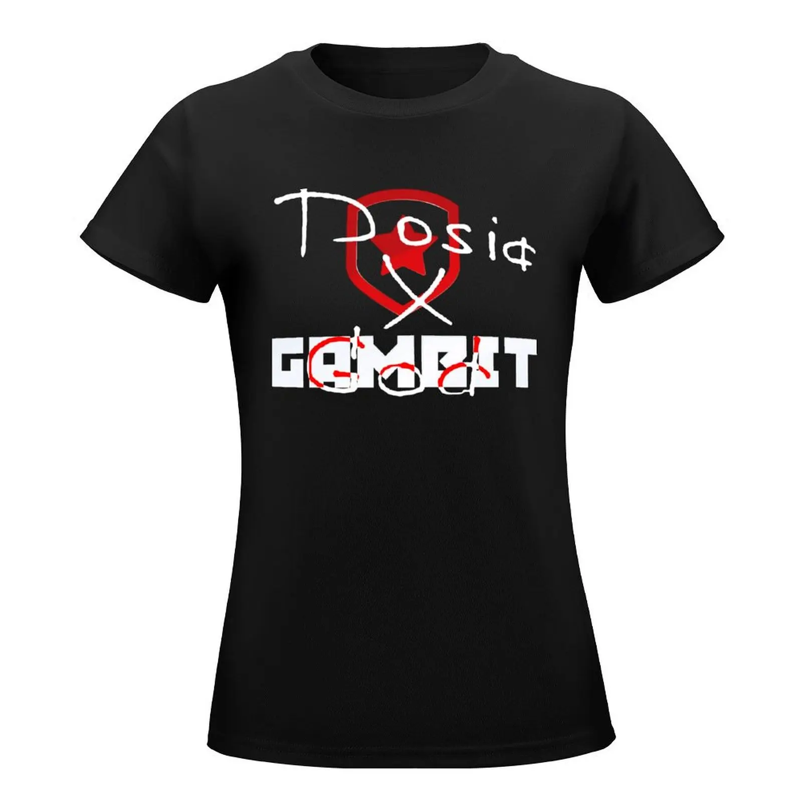 Gambit Dosia | CS:GO Pros T-Shirt plus size tops hippie clothes animal print shirt for girls funny plain t shirts for Women