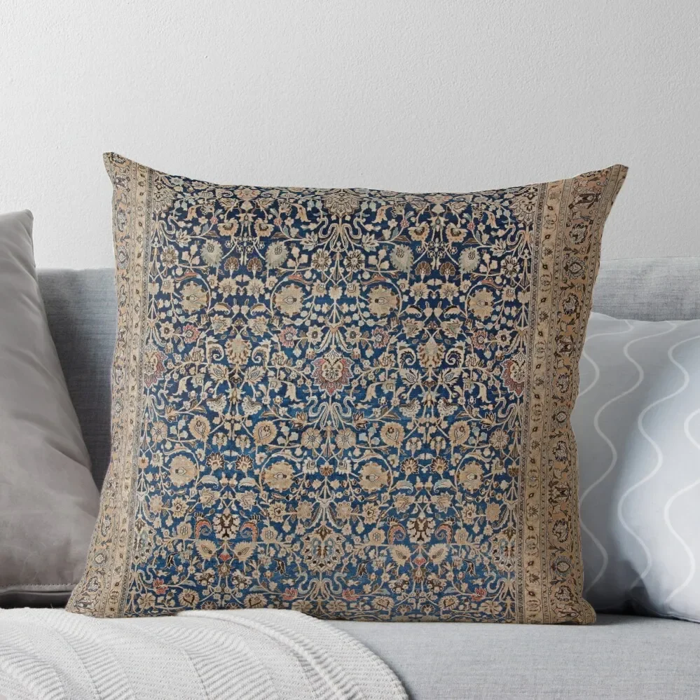 

Antique Tabriz Persian Rug Print Throw Pillow Pillow Covers Decorative Sofa Cushions