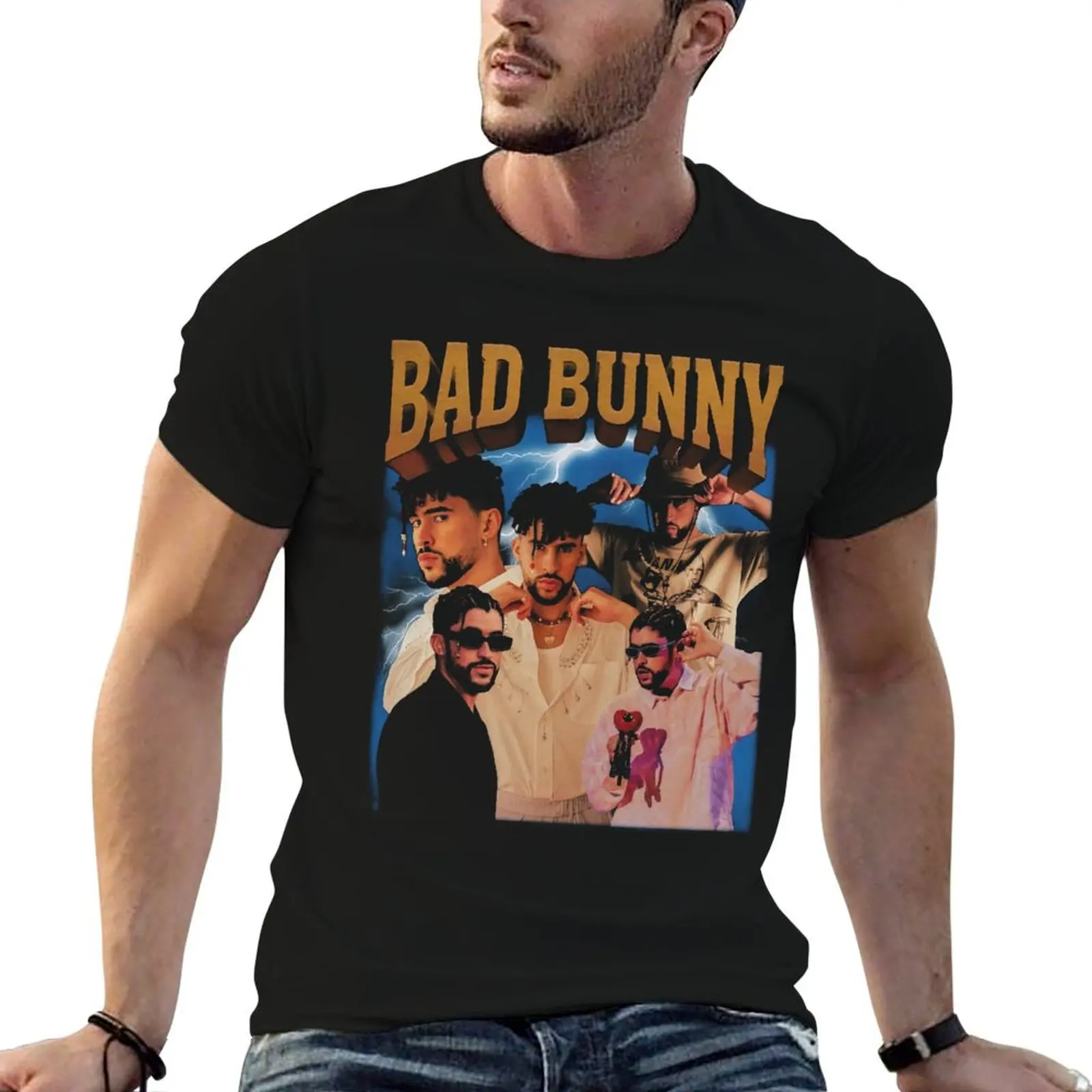 

t vintage shirts shirts cotton bunny T-Shirt t man for man Bad graphic