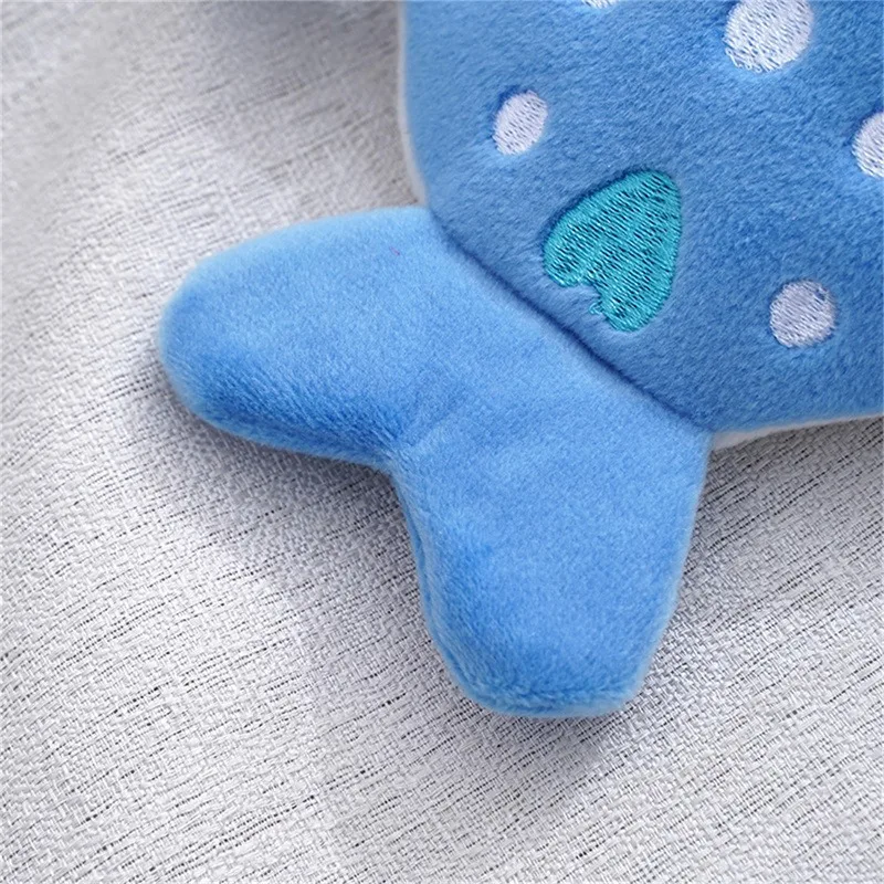 Plush Grey Small Whales Coin Purse Cute Zipper Women's Coin Wallet Shark Shape Girls Earphone Money Storage Bag Key Bag Purse