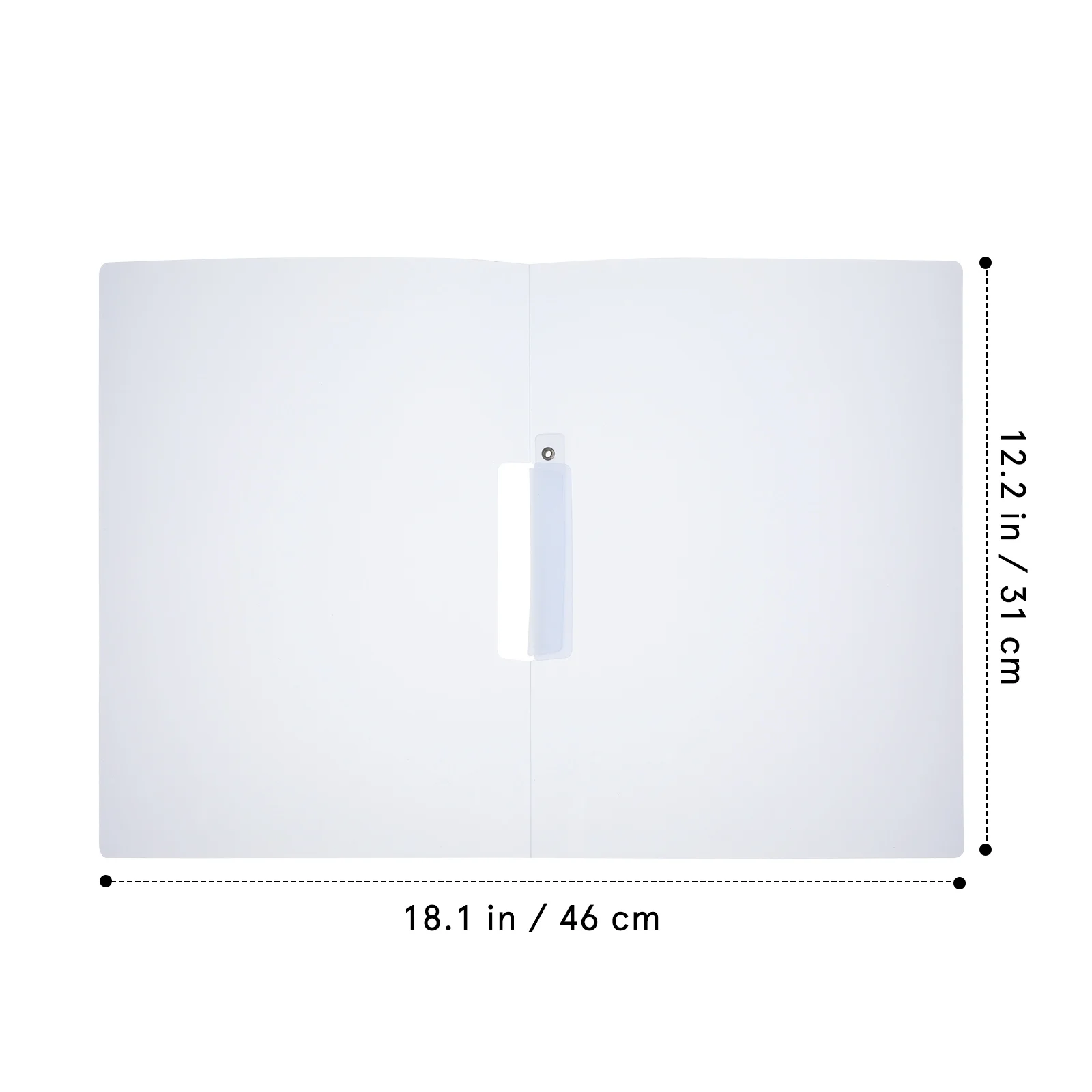8pcs Plastic File Folders For Documents Office Pp Material Report Covers Swing Clip A4 Size Reusable Document Holder Bulk Filing